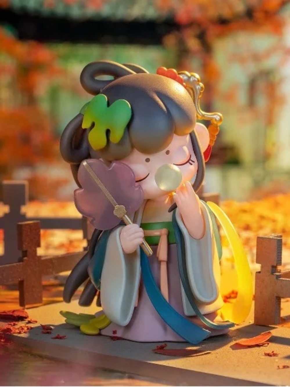 Nanci Poetic Beauty Confirmed Moonlit Paulownia Figurine